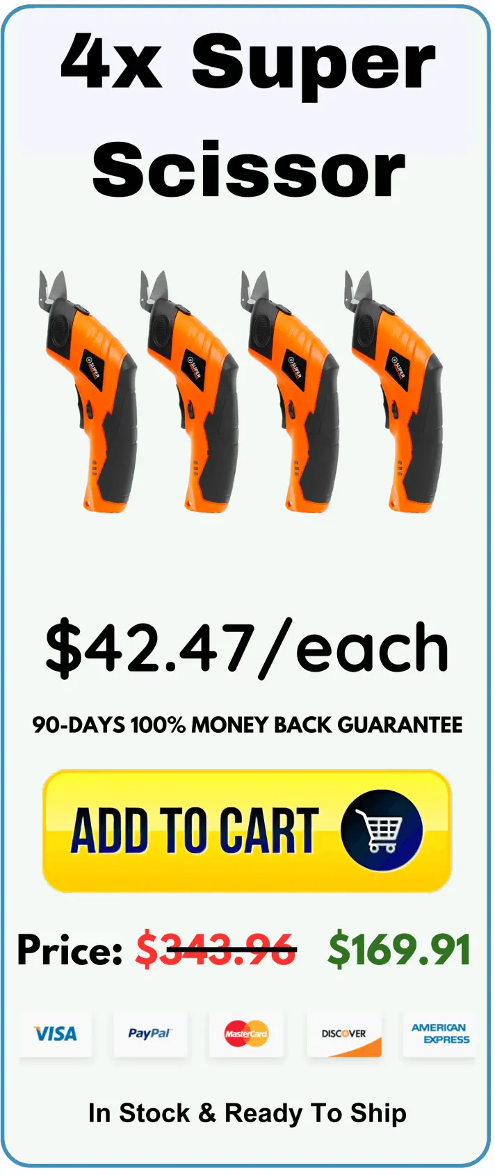 Super Scissors Offer package price 